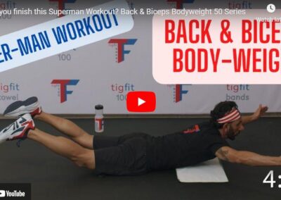 Day 19 Bodyweight: Back & Biceps + Core